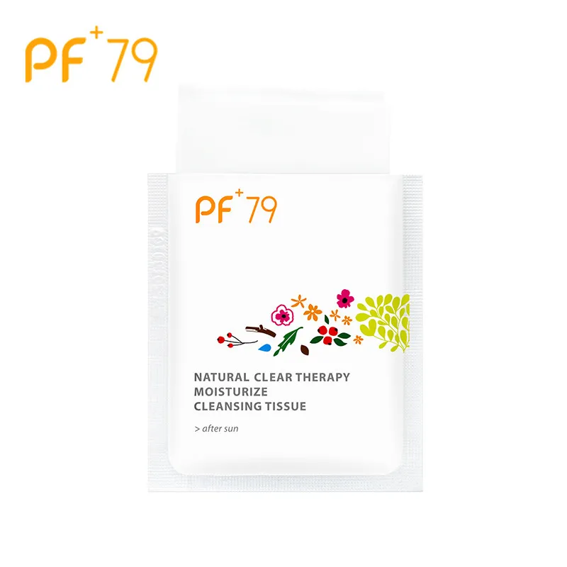 PF79 натуральные очищающие салфетки снятие макияжа для впитывания жира уход за