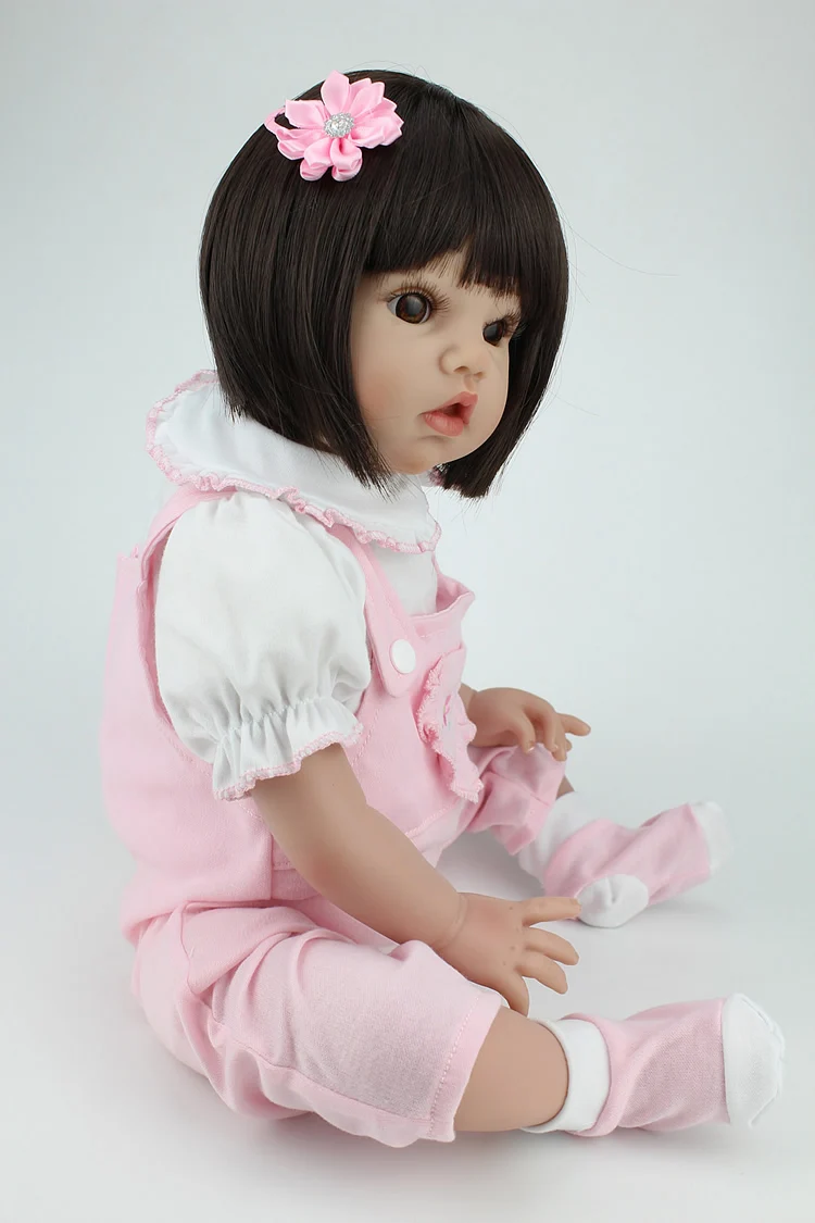Силиконовые куклы реборн для девочек 20 дюймов|doll swing|doll singdoll shoes and socks |