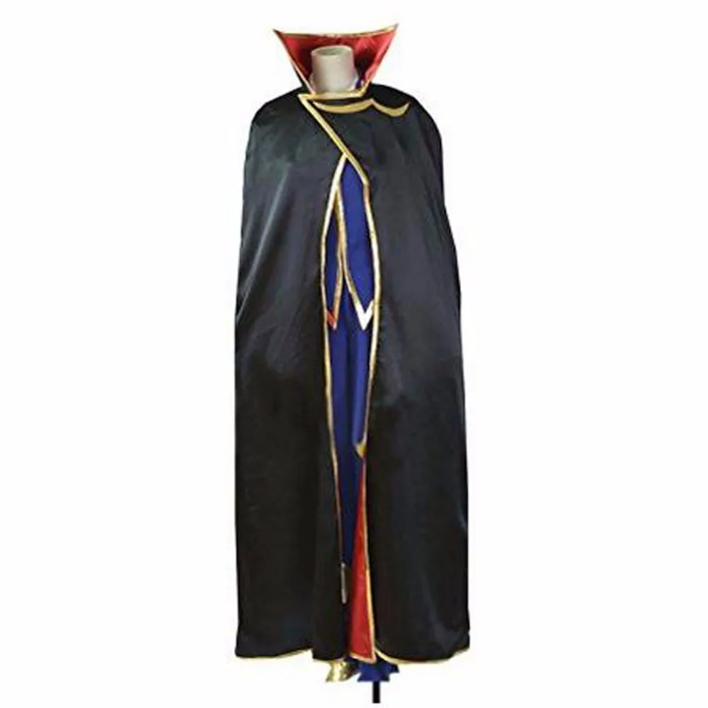 2018 Code Geass Косплэй Lelouch of the Rebellion нулевой фиолетовый мужской костюм|code geass cosplay