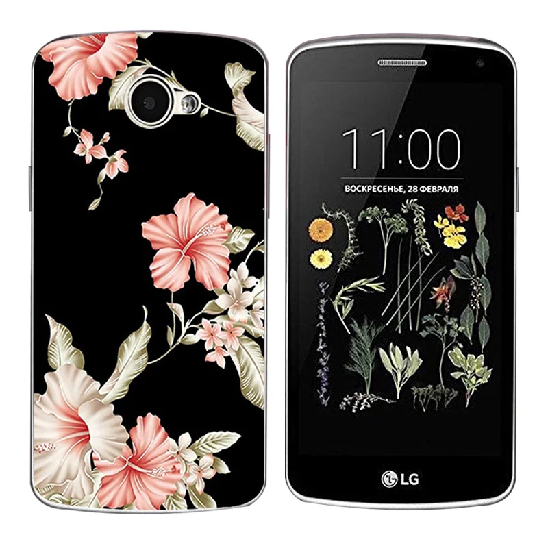 Чехол для LG K5 Мягкий силиконовый чехол LTE X220 X220DS K 5 с принтом персонажа k5 0