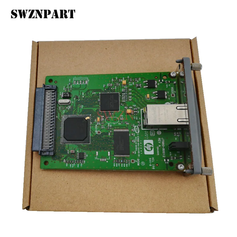 Ethernet внутренняя печатная Серверная сетевая карта для HP JetDirect 625N J7960A J7960G 4250 4200 4350