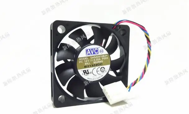 AVC DASA0510B2H 5010 12В 0.22A 5 см 50*50*10 мм 4 линейный ШИМ регулятор температуры бесшумный