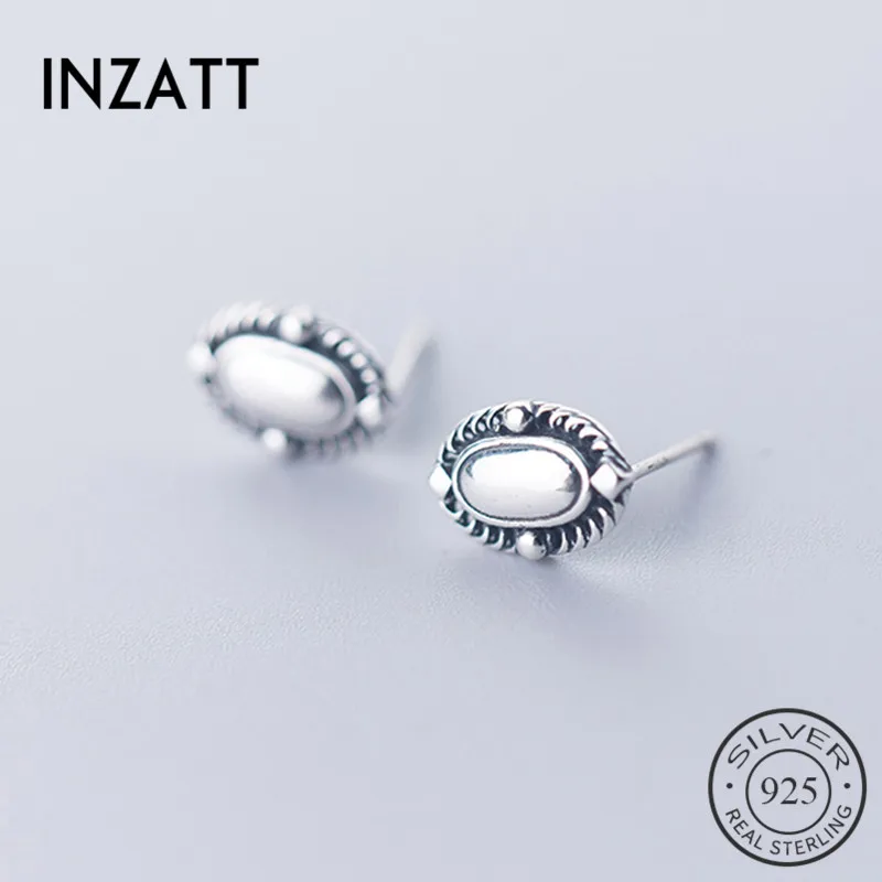 Женские винтажные серьги-гвоздики из серебра 925 пробы | Украшения и аксессуары