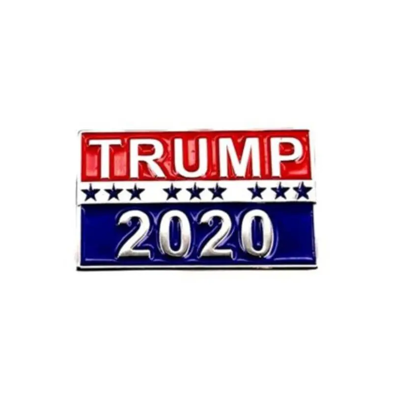 2020 эмалированная брошь в виде булавки с изображением Дональда Трампа модные