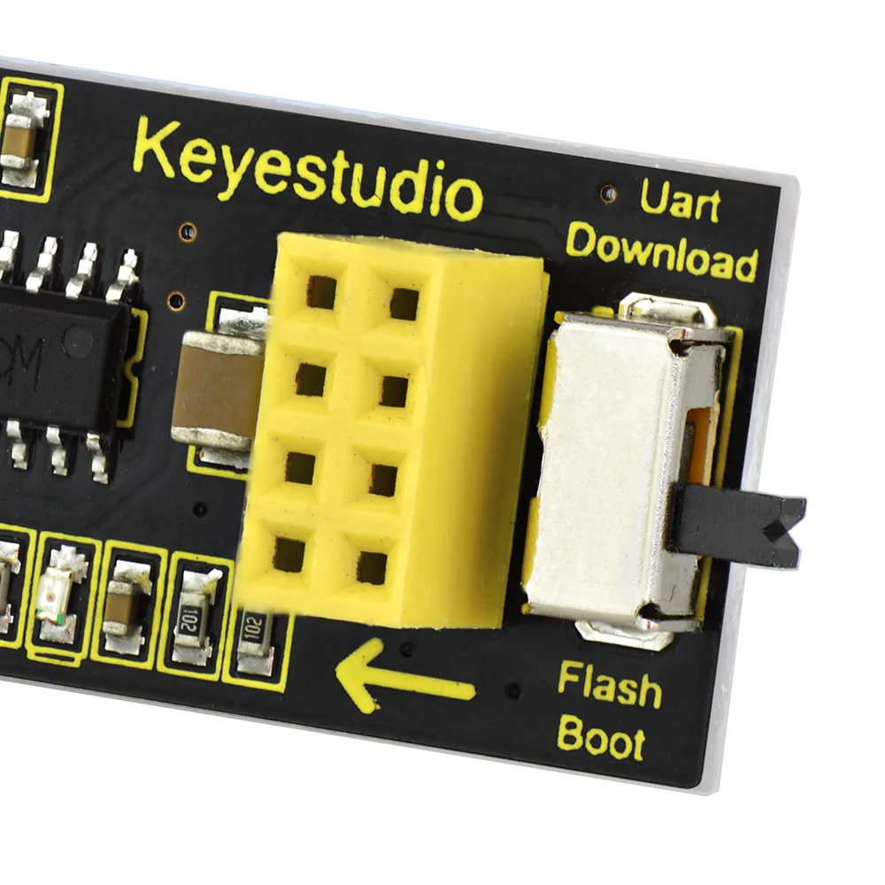 Модуль программатора KEYESTUDIO USB ESP 01S ESP8266 Серийный порт экран адаптер для
