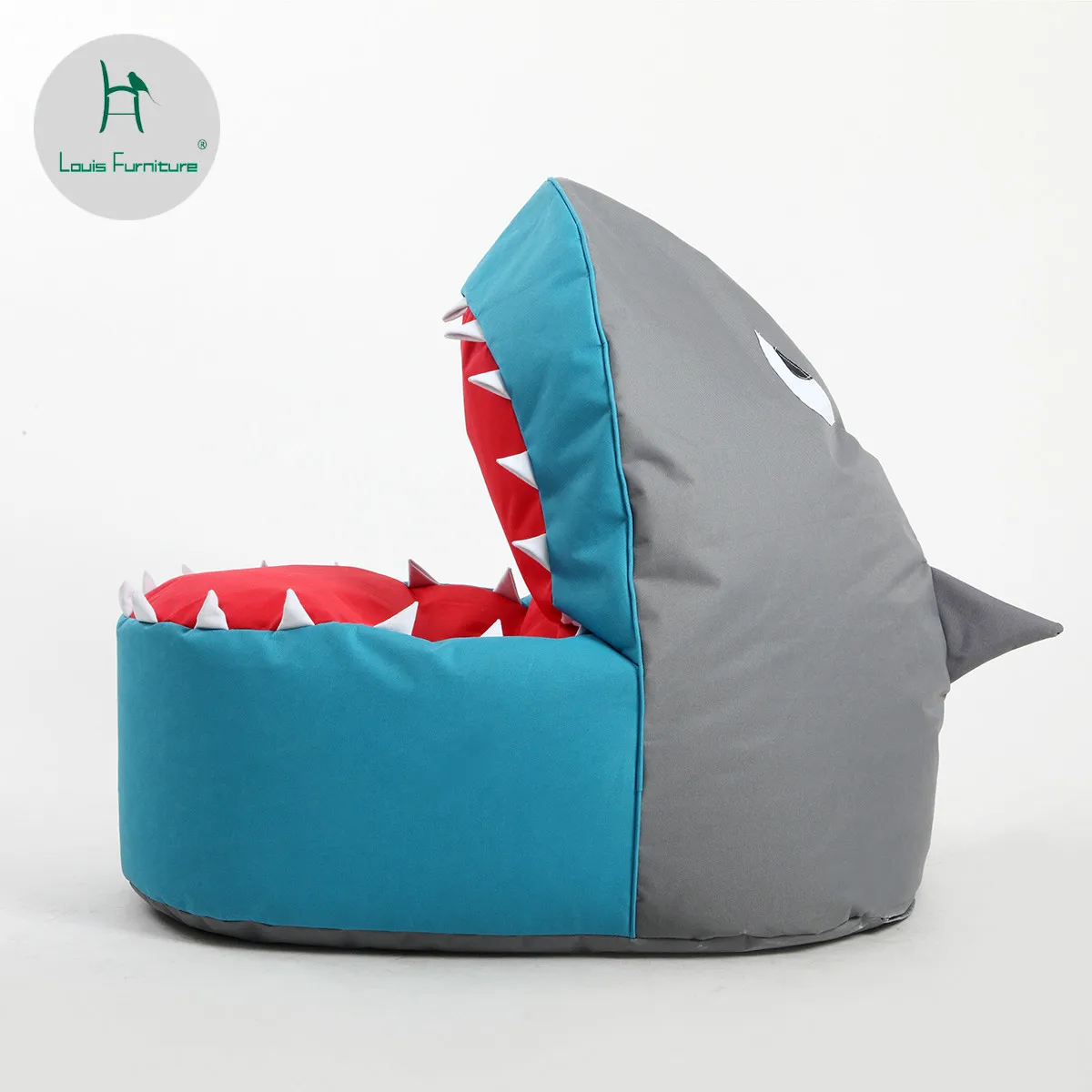 

Louis Fashion Bean Bag Sofas Leisure Modern Children Cartoon Fabric Creative Single Cute Tatami Chair Bed