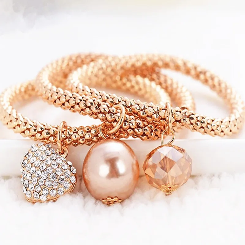 Lusion Jewery Модный новый дизайн аксессуары в форме сердца/фонарь/шар браслеты и для