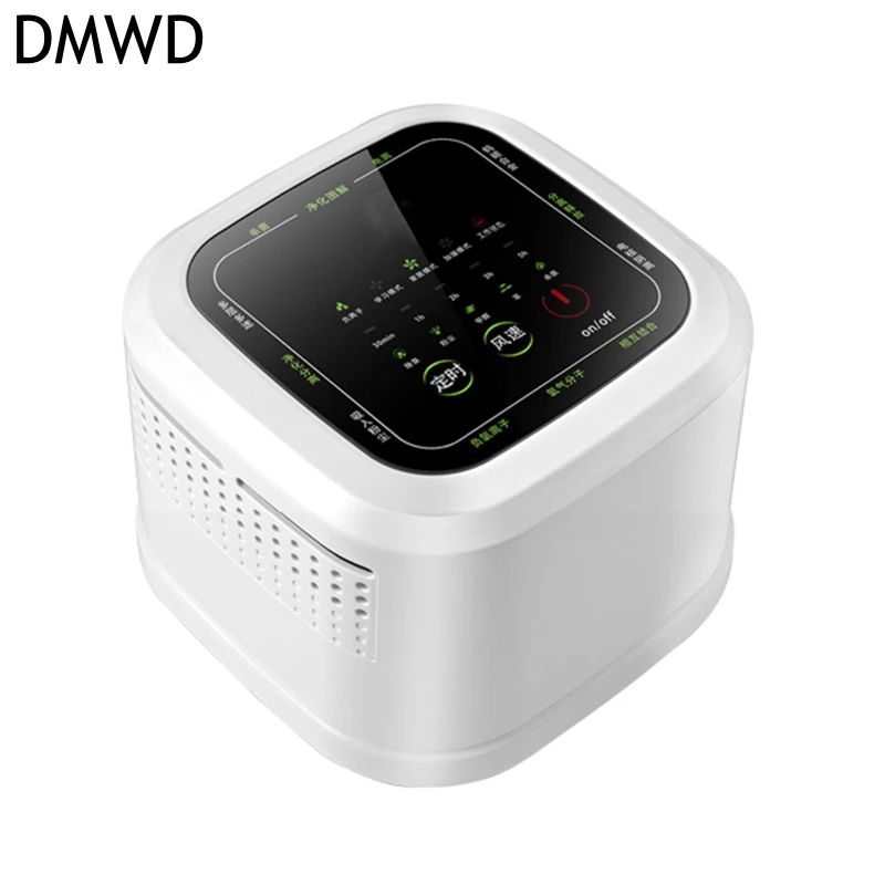 DMWD Mini air purifier household bedroom smoke formaldehyde odor bactericidal negative ion High concentration negative ion