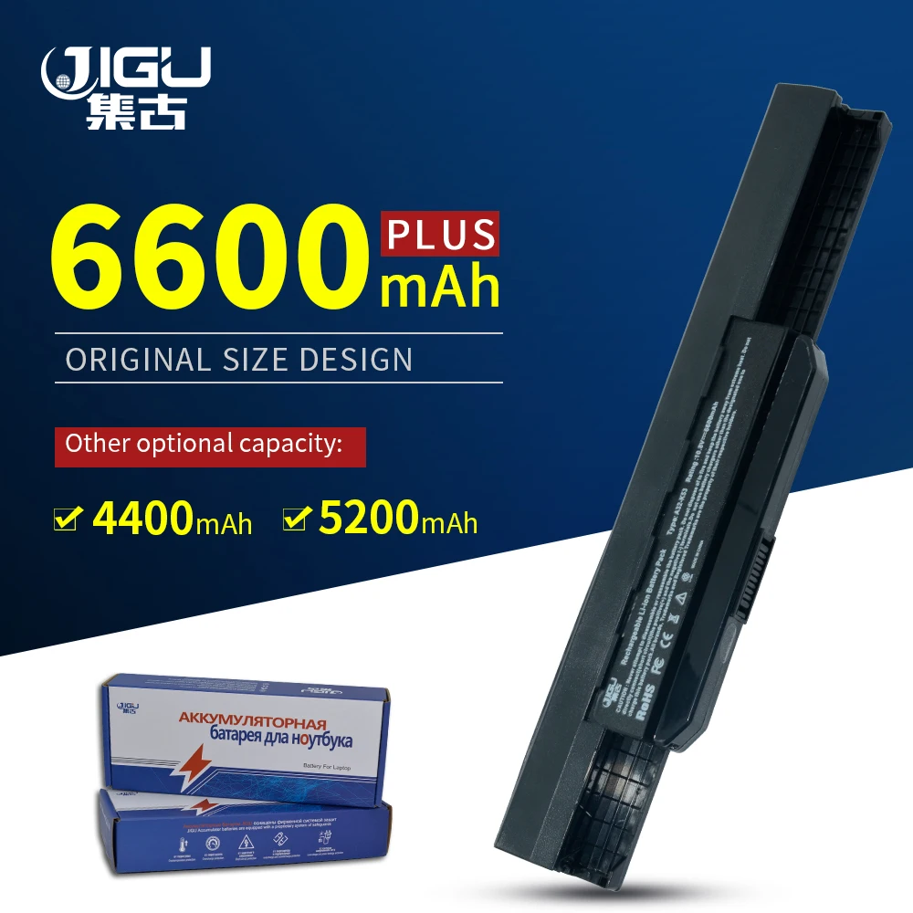 

JIGU Laptop Battery For Asus A43E A43S K43E K43S A32 A41-K53 A43T K43T X53SV A42-K53 K43U A53E A53S K53E K53S K53T X43U K53U