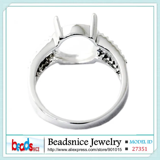 Beadsince ID27351 хорошее Ювелирное кольцо серебро 925 высокое качество полумонтажное кольцо для свадебного кольца дизайн
