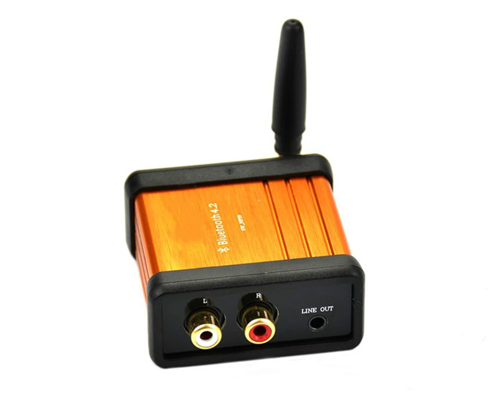 HIFI Bluetooth 4,2 CSRA64215 RCA Aux 3,5 мм Aptx с низкой задержкой музыкальный приемник усилитель Автомобильная плата беспроводной стерео аудио адаптер