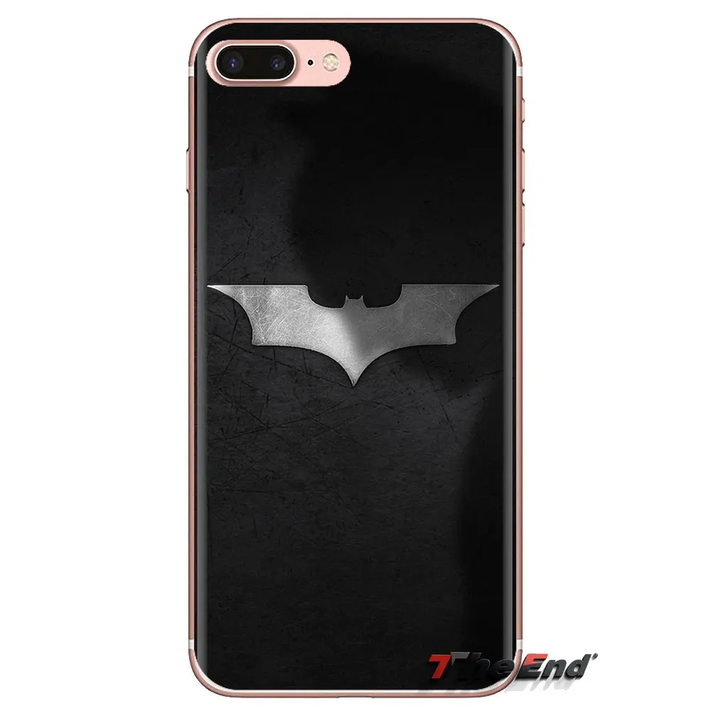 Мягкий чехол с логотипом Arkham Origins Joker Batman для Sony Xperia Z Z1 Z2 Z3 Z5 compact M2 M4 M5 C4 E3 T3 XA Huawei Mate 7