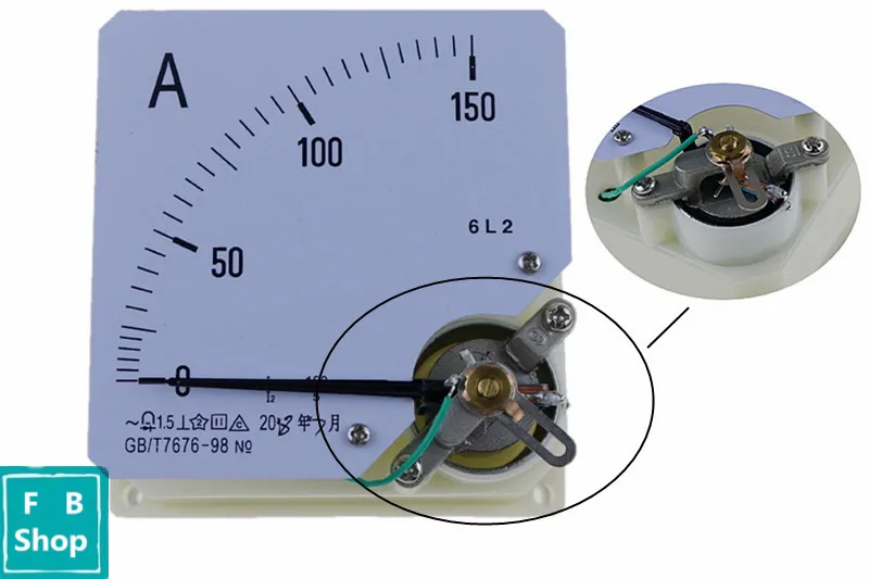 6L2 AC 100A 150A 200A 300A 400A 500A 600A 750A прочный Амперметр фотоизмеритель напряжения указатель