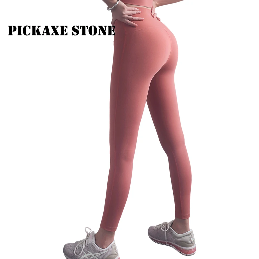 PS Новые Бесшовные штаны для йоги женские спортивные Леггинсы фитнеса и бедер