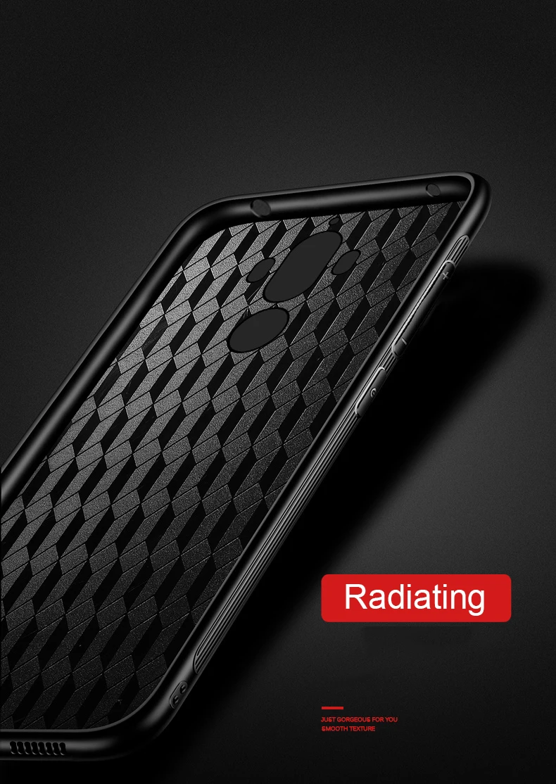 Makavo для Huawei Коврики 9 Pro Чехол роскошные закаленное Стекло задняя крышка Гибридный противоударный рукава жесткий Корпус для Huawei Коврики 9