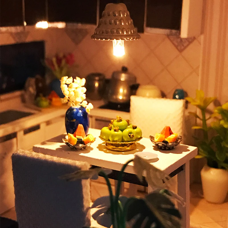 3D Кукольный дом сделай сам миниатюрные деревянные миниатюры кукольный домик