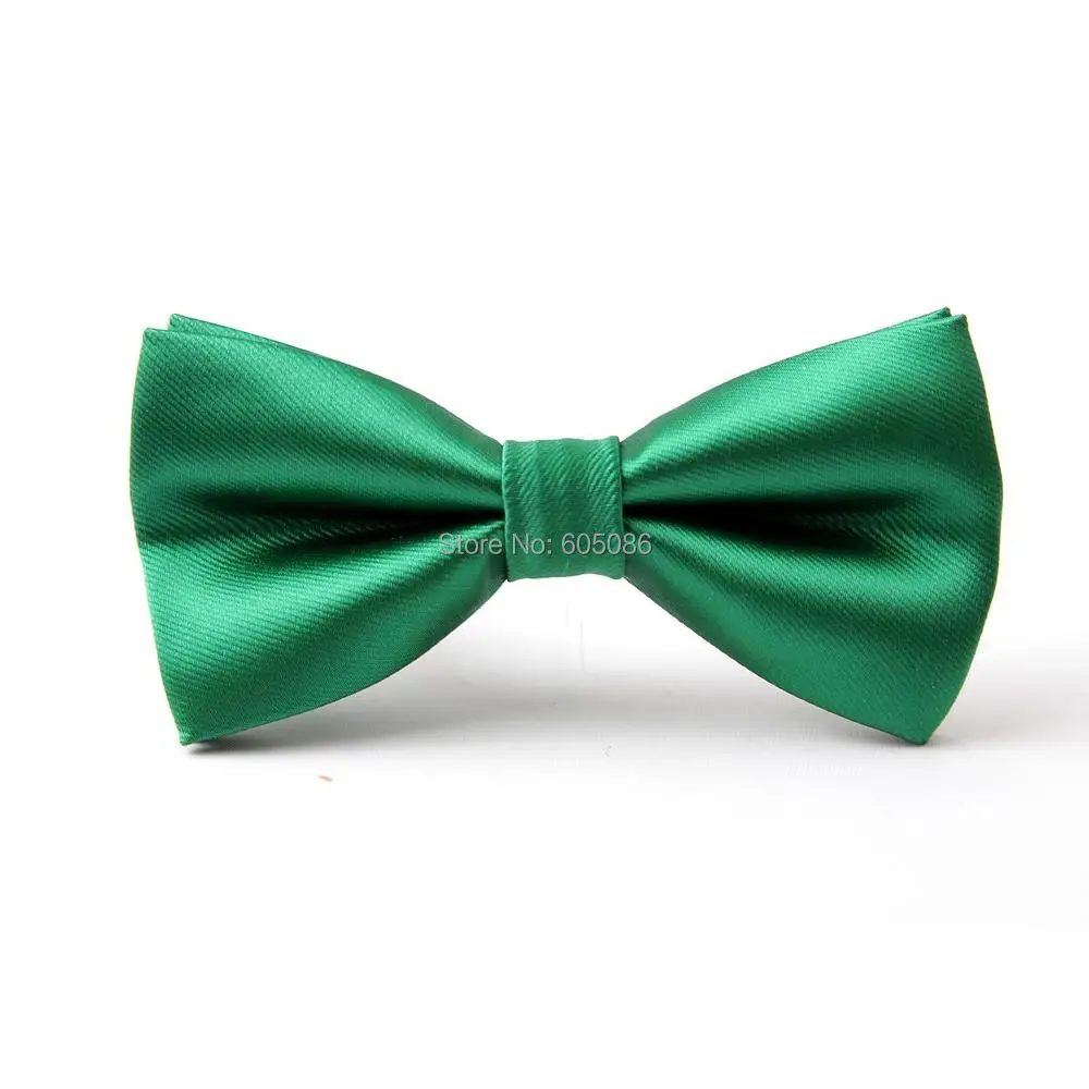 Мужской галстук бабочка HOOYI однотонный зеленый 12 цветов 2019|butterfly for man|tie butterflybow tie