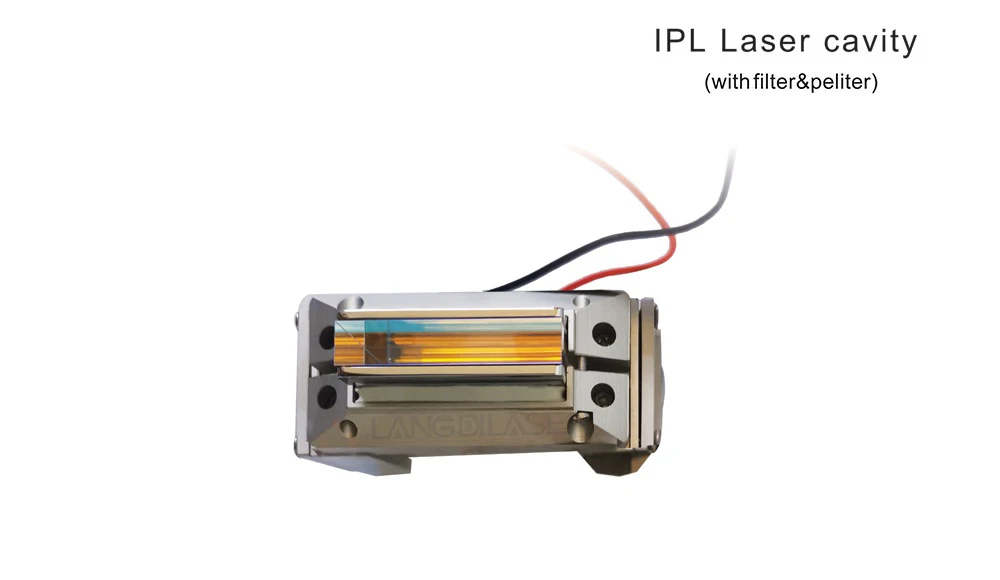 Лазерная полость для IPL наконечника полости, для 90*50*7 лампа Проходная(с фильтром и Пельтье