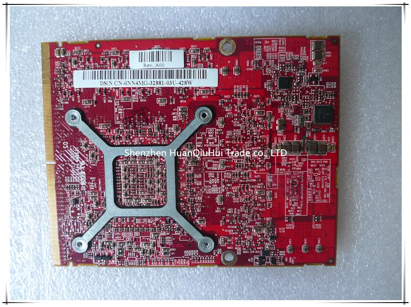 G51FX для Dell FORA lienware M17X R2 видеокарта HD4870M 4870M 1 ГБ VGA-карта 0G51FX 216-0732023 | Компьютеры и
