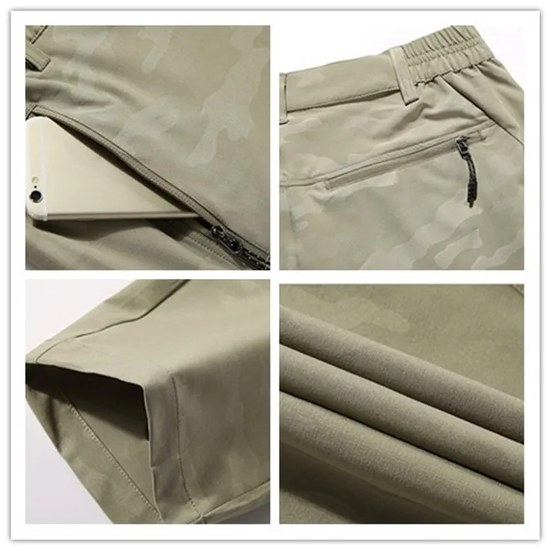 Mountainskin 6XL летние быстросохнущие мужские брюки для бега эластичные дышащие
