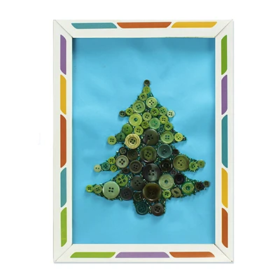 christmas tree Новинка интерес детей игрушки резьбы стежка пуговицы игрушки ручной работы игра-головоломка для детей мелкой моторики координации игрушки - Цвет: christmas tree