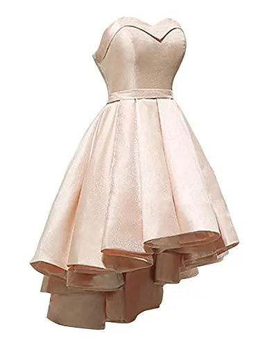 Luxury High Low Mini Homecoming Dresses Summer Style Satin Special Occasion 8th Grade Graduation Vestido De Formatura | Свадьбы и