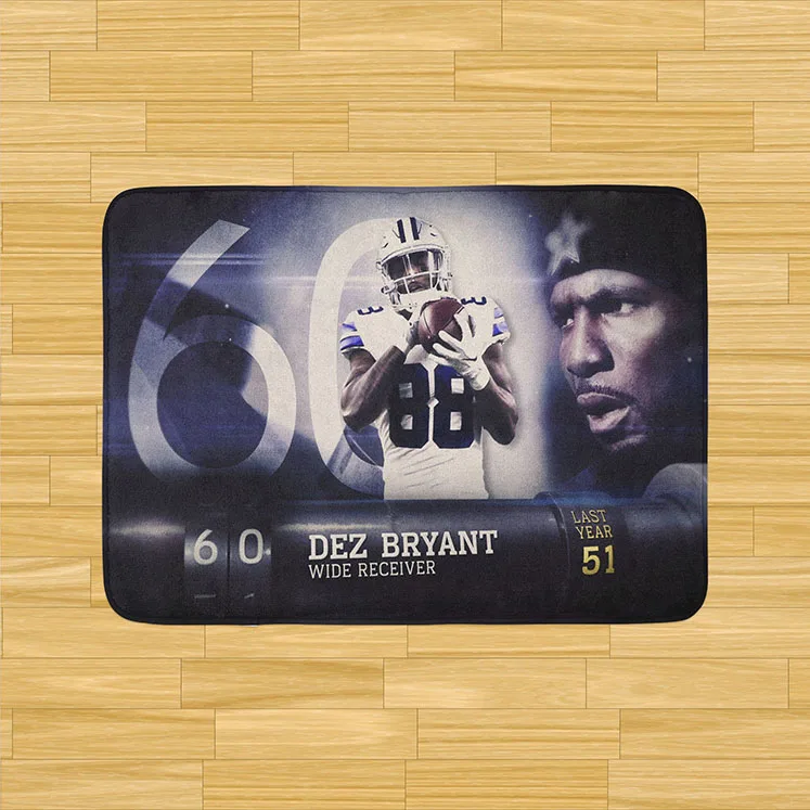 Новый дизайн дверной коврик футбольный топ плеер индивидуальный вентиляторы