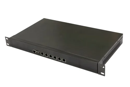6Giga LAN брандмауэр barebone 6lan система HCIPC Barebone B202-1 HCL-M52L6-A ATOM D525 | Компьютеры и офис