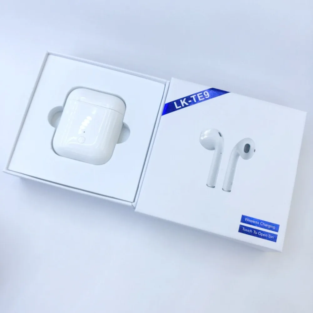 Pop up Windows LK TE9 TWS Bluetooth 5 0 наушники беспроводные 3D стерео сенсорное управление