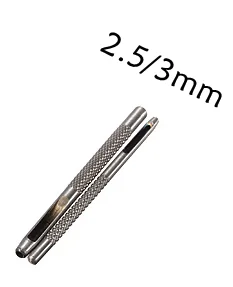 2.5 and 3mm punch 13 шт. металлические застежки установка набор инструментов для Изделия из кожи ручной перфоратор набор инструментов для 4-часть кнопки/5-когти пряжки T-001 - Цвет: 2.5 and 3mm punch