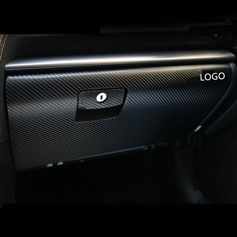 Кожаный коврик Copilot из углеродного волокна для пассажирских перчаток