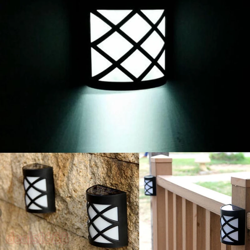 Водонепроницаемый светодиодный фонарь на солнечной батарее IP55 уличная лампа для