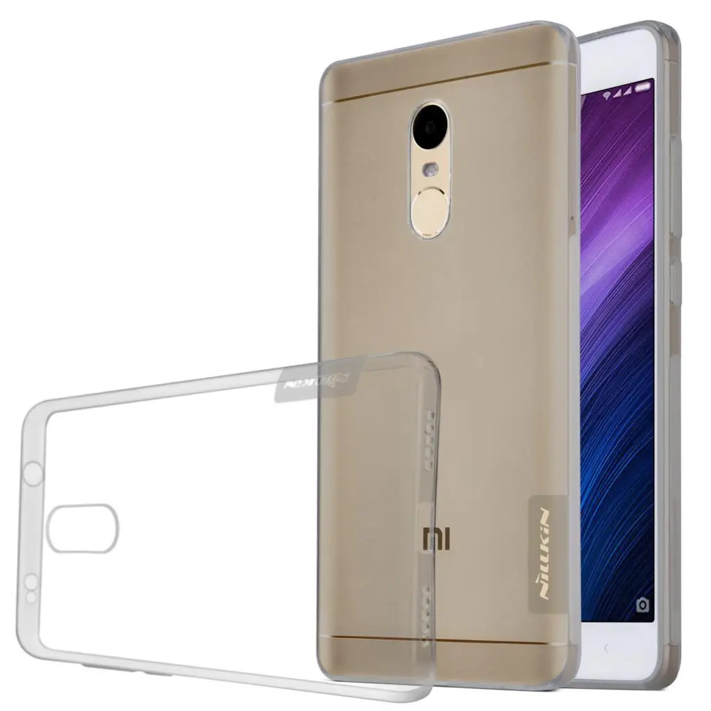 Чехол для Xiaomi Redmi Note 4X чехол из ТПУ Nillkin серии Nature мягкий задний 4X|case for xiaomi|tpu casecase