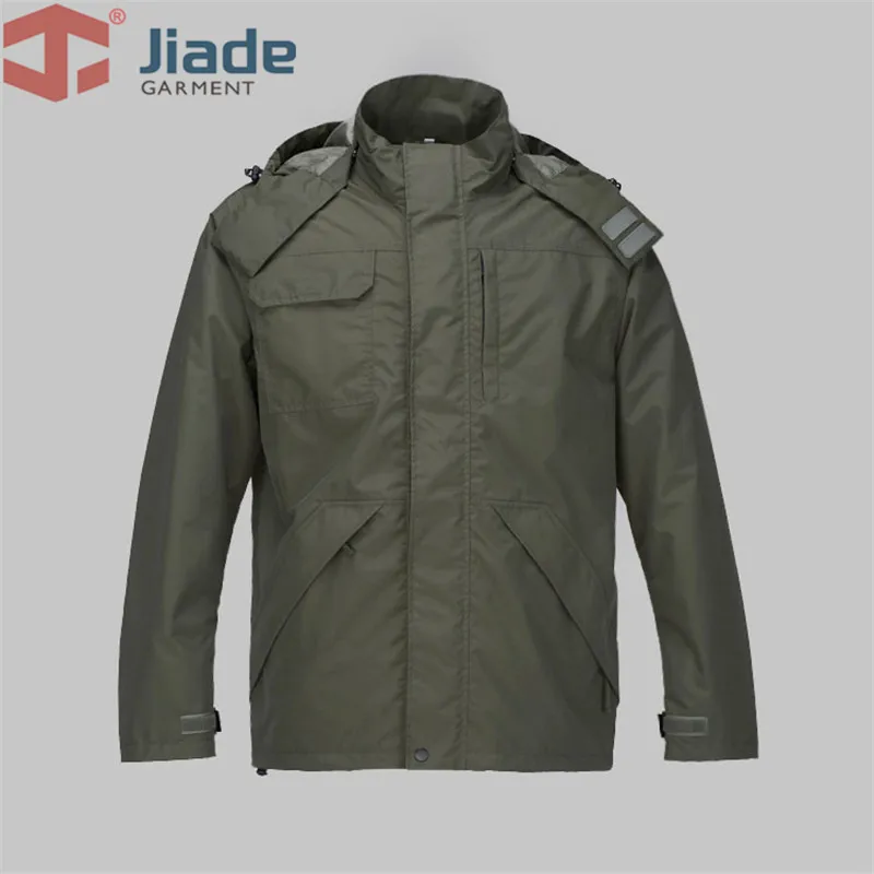 Jiade Мужская Рабочая одежда куртка Осенняя рабочая одежда куртка наружная куртка Рабочая куртка для взрослых