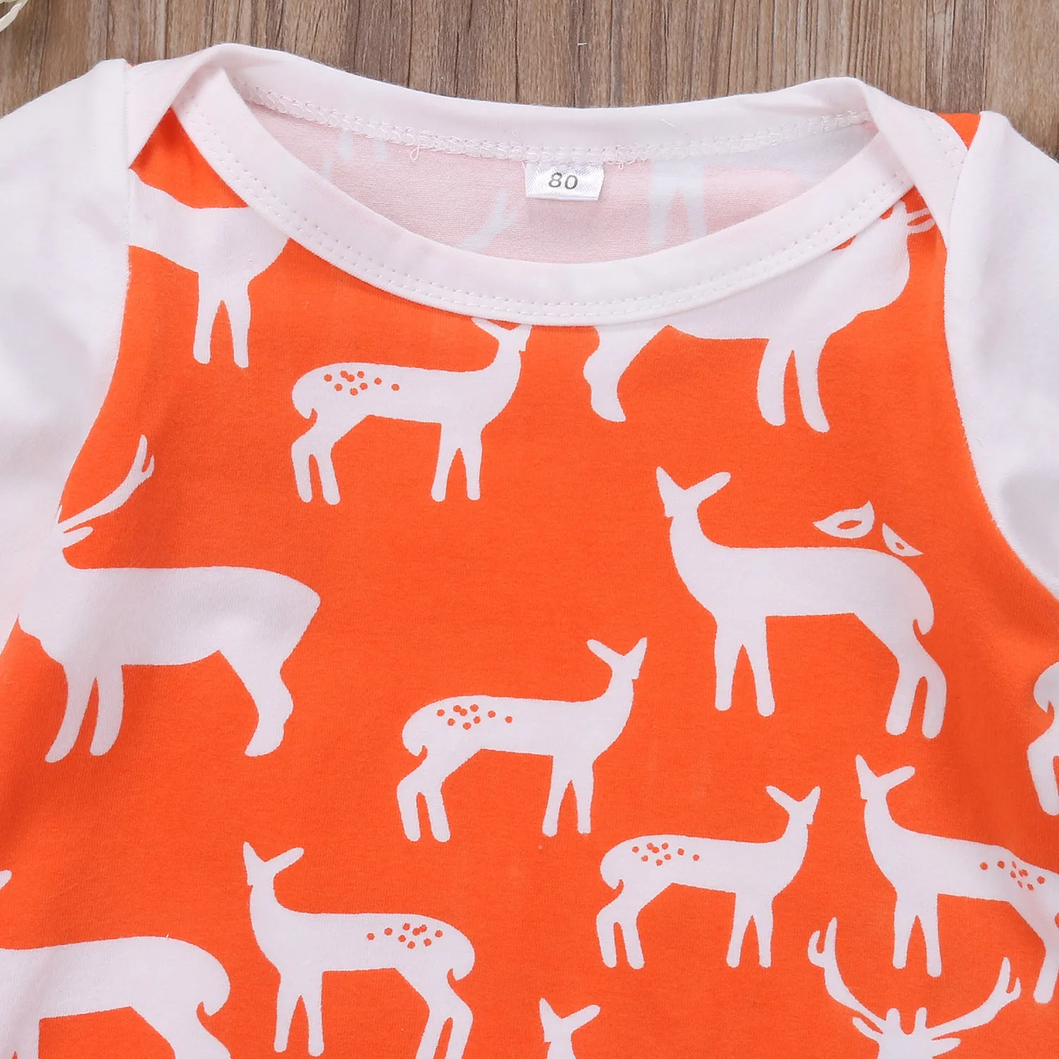 Комплект одежды из 3 предметов для новорожденных мальчиков и девочек топы с