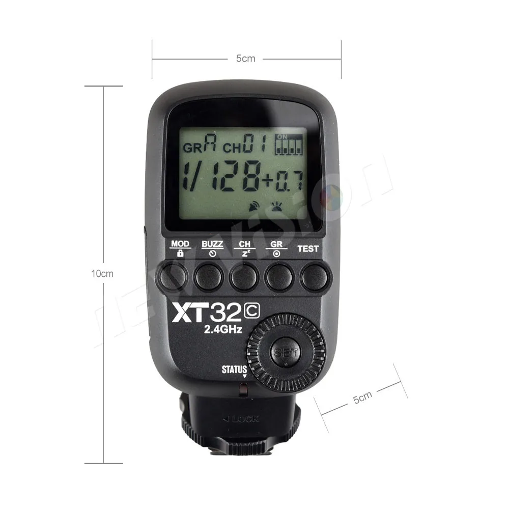 Godox XT32C 2 4G беспроводной 1/8000s высокоскоростной синхронизатор вспышки триггер для X