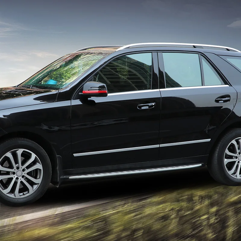 Авто обшивка кузова полоса двери боковая формовочная отделка для Mercedes-Benz ML320 2012 GLE W166 350d amg аксессуары для внешней отделки
