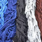 Кружевная ткань, 5 ярдовпартия, 11 мм, кисточка, бахрома, лента, сделай сам, материал, одежда, Швейные аксессуары, помпон, отделка, помпон, украшение