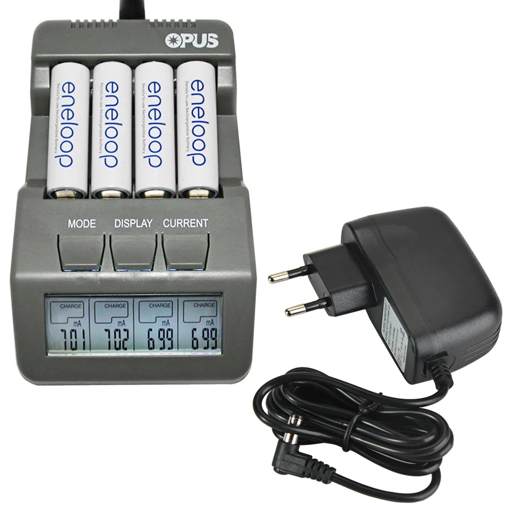 Высокое качество оригинальный Opus BT C700 Зарядное устройство NiCd NiMh ЖК дисплей