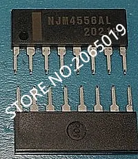 20 шт. NJM4556AL NJM4556A NJM4556 NJM-4556AL SIP-8 Новинка | Электроника