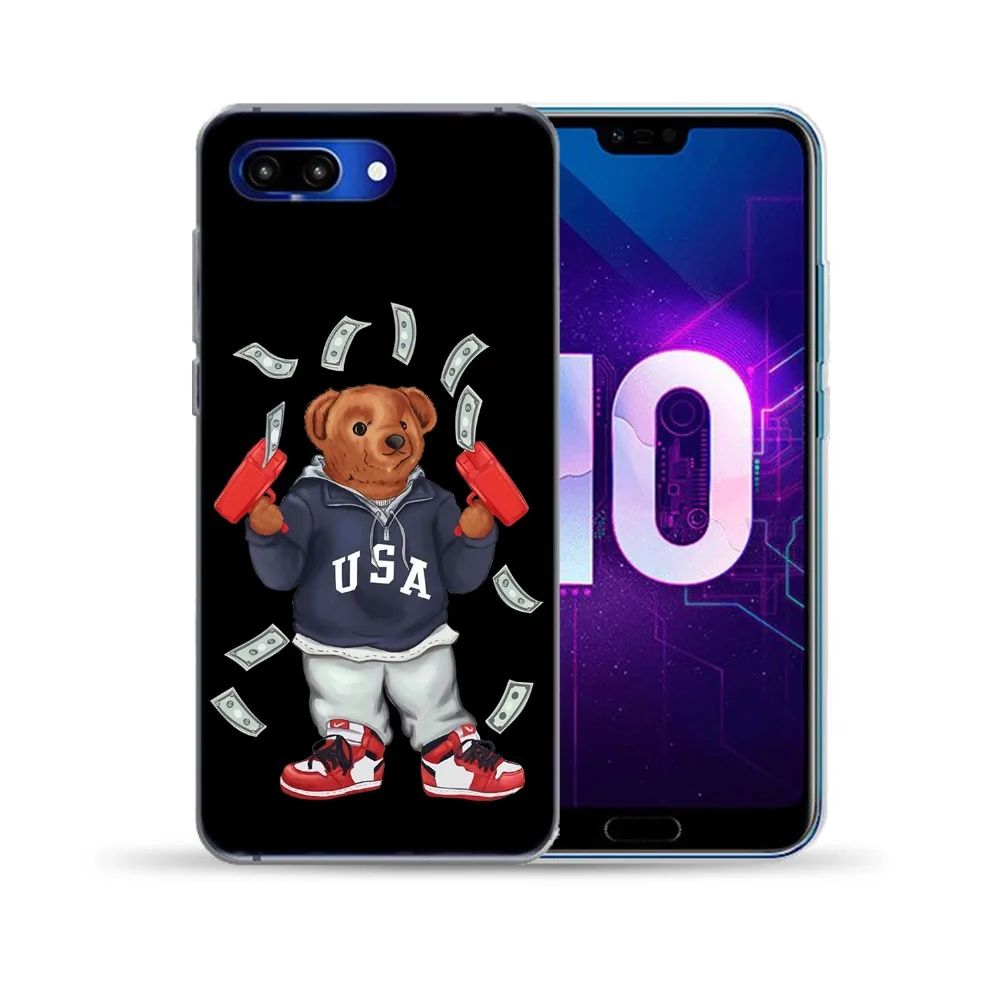 Чехол из ТПУ для Huawei Honor 9 10 Lite View 20 8X 8C 7A Y5 Y6 II Y3 Y7 2017 Y9 2018 2019 NOVA 4 3 3I | Мобильные