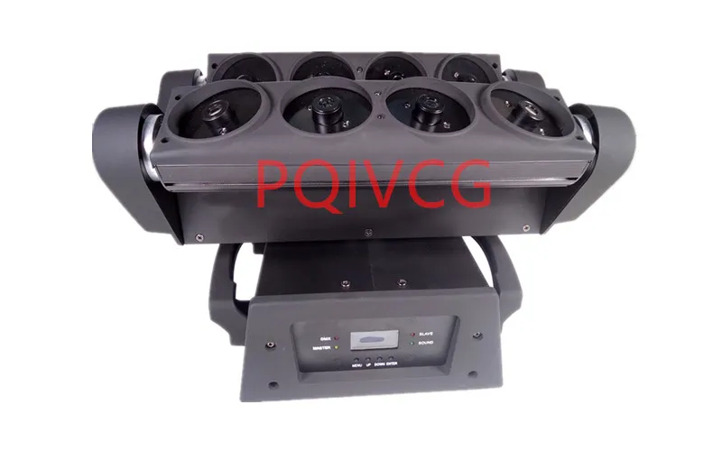 2 шт./RGB светодиодные прожекторы паук движущиеся лазерные огни dmx512 управление AC110