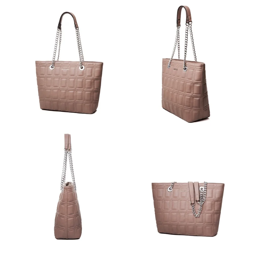 AMELIE GALANTI Women's Shoulder Chain bag Women Casual Tote Geometric Embroidery Bag Fashion Solid Handbag | Багаж и сумки