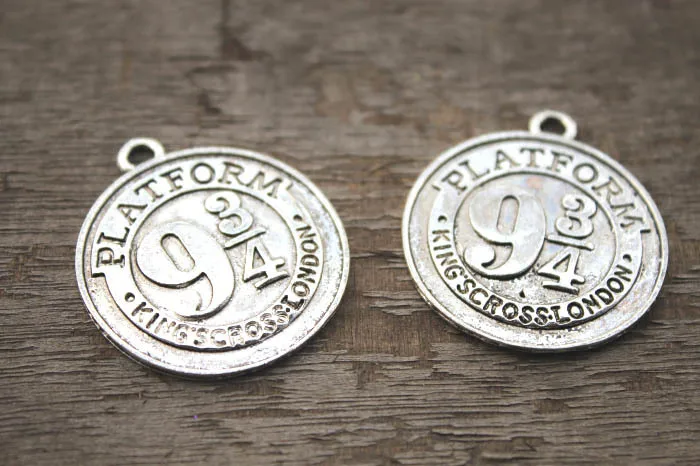 5 шт-9 3/4 платформа подвески, античное тибетское серебро HP Подвески penant 38x34mm