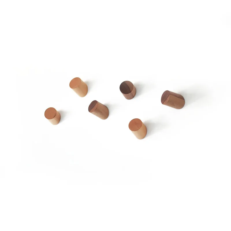 2 шт./компл. вешалка для полотенец из натурального дерева настенный крючок Декор