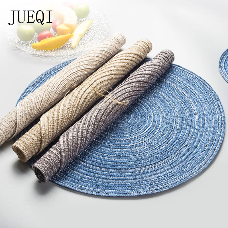 

1pcs Placemats PVC Placemat Bar Mat Plate Mat Table Mat Set Kitchen Hot Pads