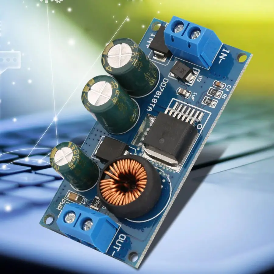 2.1A DC-DC высоковольтный инвертор для ступенчатого понижения Питание Вход 10-80V