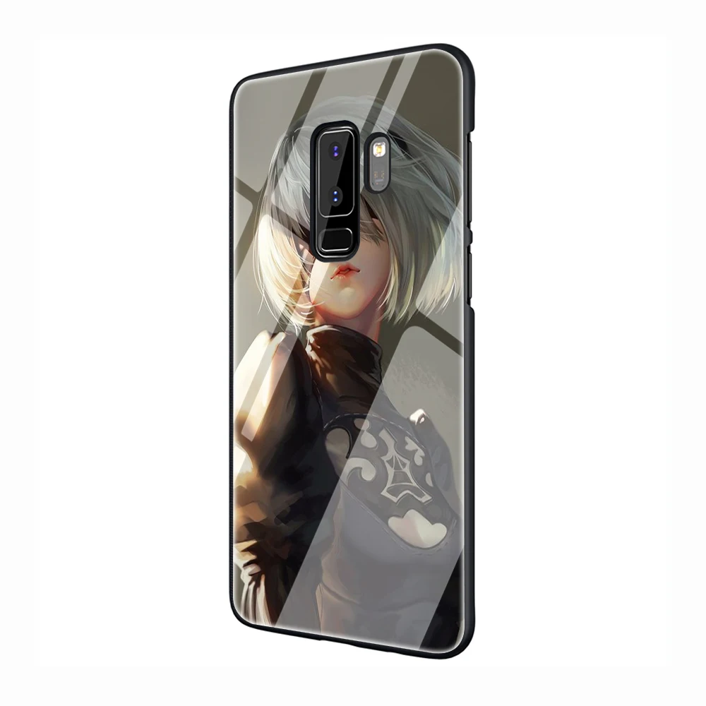 НИР автоматов закаленное Стекло чехол для телефона чехол для samsung Galaxy S7 край S8 9 10, 8, 9, 10, плюс A10 20 30 40 50 60 70 - Цвет: G5