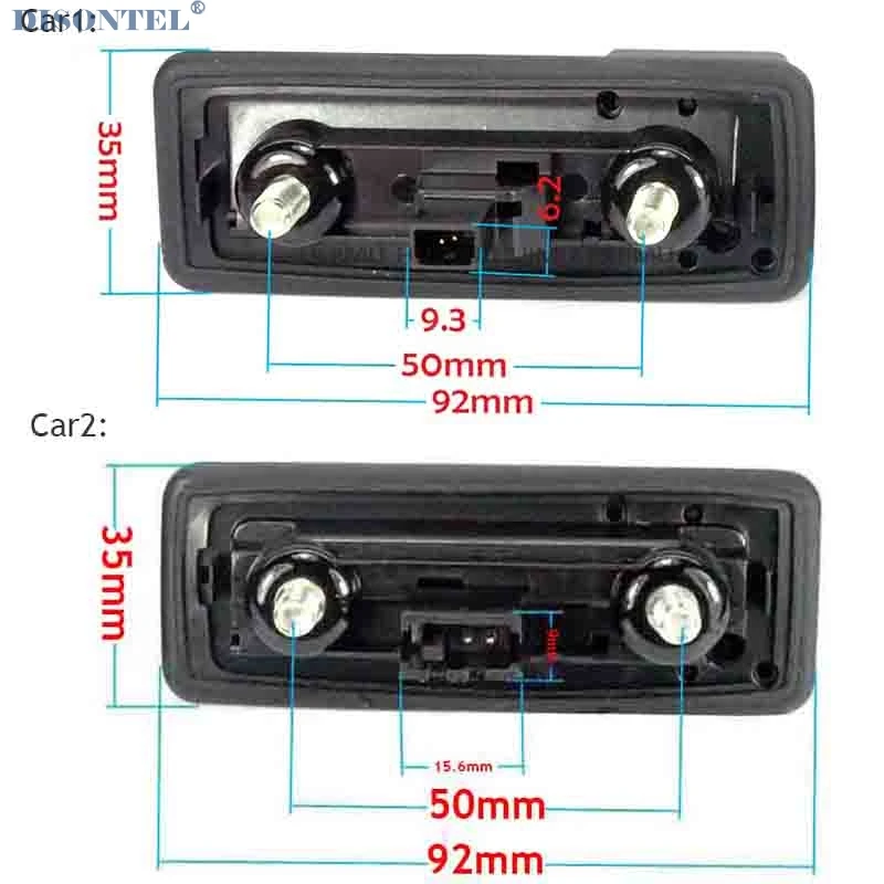 Для sony ccd skoda octavia fabia audi A1 Автомобильная задняя парковочная камера, ручка багажника, камера ночного видения, водонепроницаемый провод, беспроводная