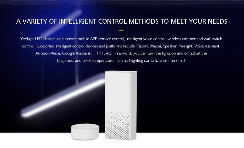 Крепление для спортивной камеры Xiao mi jia Yeelight метеорита светодиодный смарт ужин подвесные светильники Смарт ресторан люстра работать с mi Home приложение 220V 50/60HZ